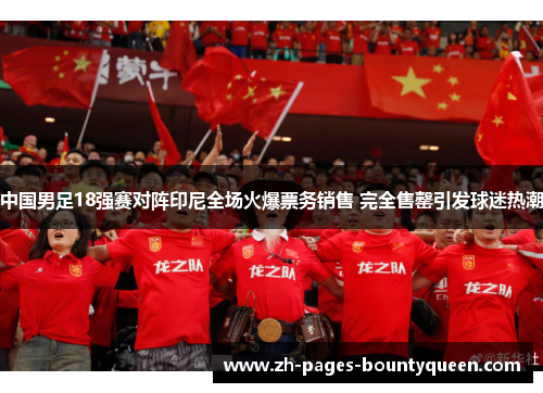 中国男足18强赛对阵印尼全场火爆票务销售 完全售罄引发球迷热潮